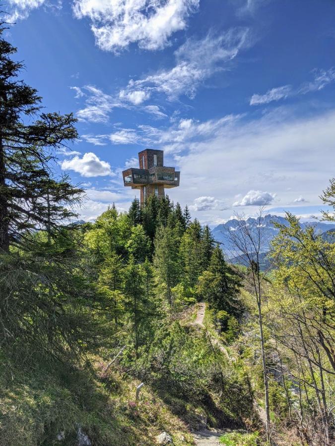 Ferienwohnung Bergzauber Sankt Jakob in Haus Exteriör bild