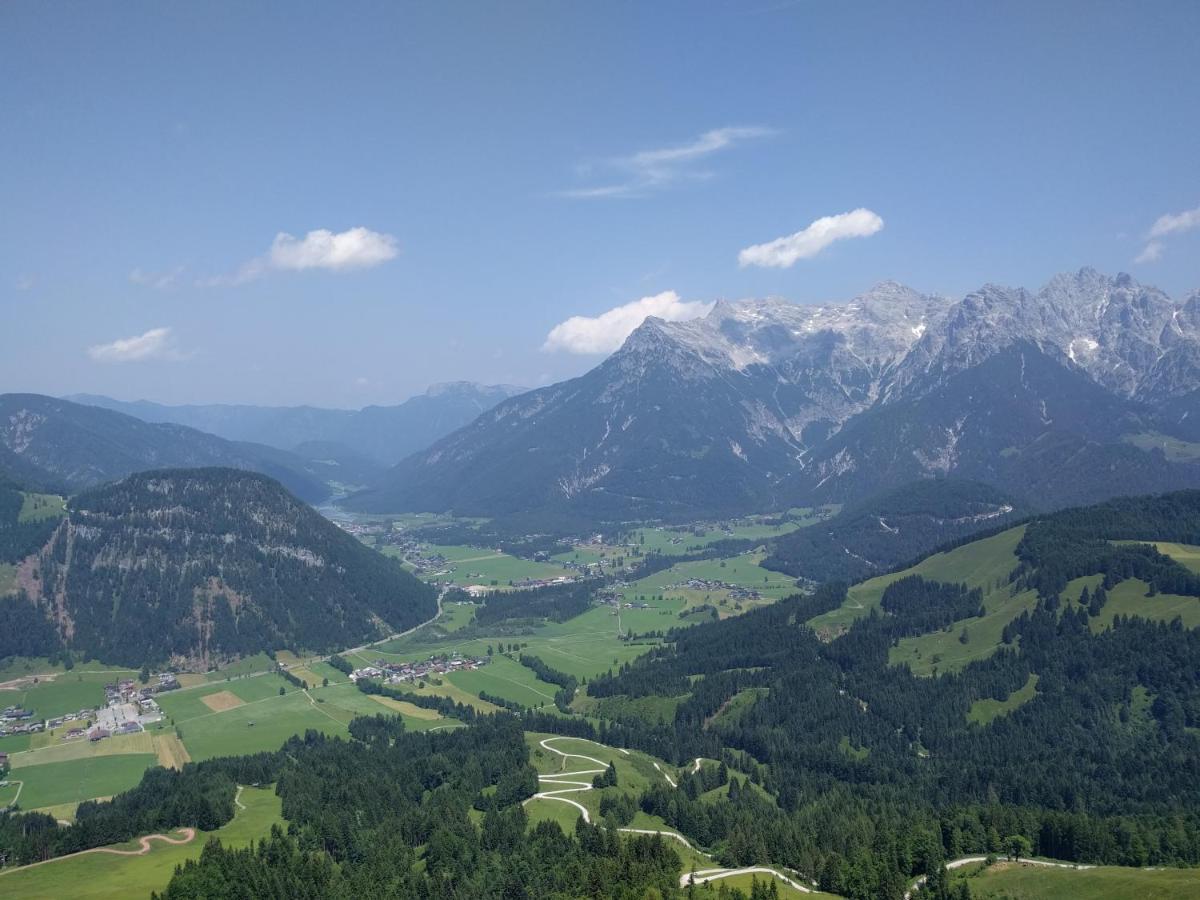 Ferienwohnung Bergzauber Sankt Jakob in Haus Exteriör bild